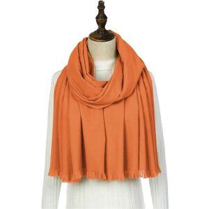 Pashmina Scarf for Women Orange